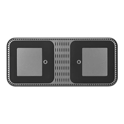 Targus USB C Hybrid/Universal Quad 4K Docking Station, Single 8K or Quad 4K UHD Display, 2 DisplayPort or 2 HDMI Ports, 100W Power Delivery (DOCK710USZ) Silver