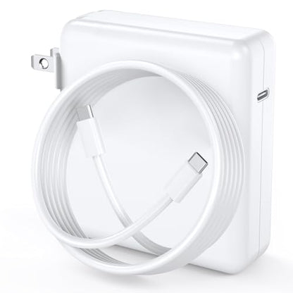 Mac Book Charger 140W GaN USB-C Fast Charger, PD Power Adapter for MacBook Pro 16" 14", MacBook Air 15" 13" M1 M2 M3 M4 M5 (2021-2026), with 6.6ft USB-C to USB-C Cable
