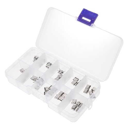 50pcs USB Female Socket Connector Construction Pin USB Solder Type for Mobile Devices and Projects