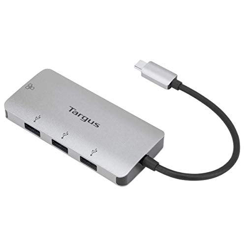 Targus+USBC+ETHERNET+Adapter+W+3X+USBA+Ports - style: USB-C Ethernet Adapter with 3x USB-A Ports