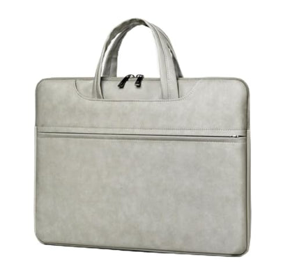 Travel Laptop Handbag 15-16 Inch ONLY MacBook Air 15 Pro 16 M2 M3 Acer Nitro 5 HP Spectre Pavilion Lenovo Legion ThinkPad ASUS ZenBook Pro Water Repellent School Work Commute Slim Light Grey - color: Light Grey, size: Large 15-16 Inches