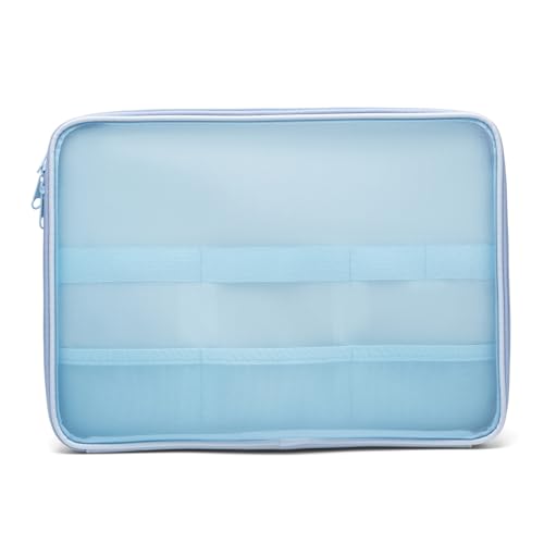 CONMOTO Laptop Case Sleeve,13 inch 15inch Computer Carrying Bag Laptop Sleeve Compatible for MacBook Air/Pro, HP, Dell, Lenovo, Acer - color: Blue, size: 13 inch