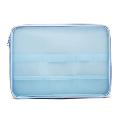 CONMOTO Laptop Case Sleeve,13 inch 15inch Computer Carrying Bag Laptop Sleeve Compatible for MacBook Air/Pro, HP, Dell, Lenovo, Acer - color: Blue, size: 15 inch