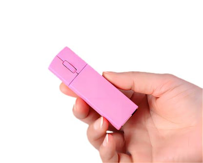 Wireless Mouse Mini Bluetooth 5.1/5.0 & 2.4Ghz Tri Mode Mice,Small Silent Portable Compact Finger Mice, Cute Tiny Travel Pink Mouse for MacBook Chromebook PC Laptop Computer Tablet Office School Gift - color: Pink