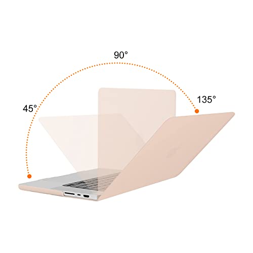 MOSISO Compatible with MacBook Pro 16 inch Case M5 M4 M3 M2 M1 2026-2021 | A3429 A3428 A3403 A3186 A2991 A2780 A2485, Protective Hard Shell Case&Keyboard Cover&Screen Film&Pouch, Camel - color: Camel