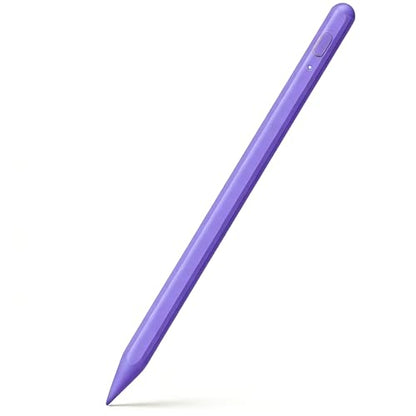 Pencil for iPad 11th/10th,2018-2025 Fast Charge Stylus Pen Palm Rejection Tilt Sensitivity Apple Pencil for iPad A16/11/10/9/8/7/6th,Pro 12.9"/11"/13" M5/M4,Air M3/M2/5/4,Mini A17/6th/5th-Purple - color: Purple