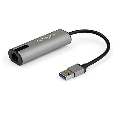 StarTech 2.5GbE USB-A to Ethernet Adapter, USB 3.1, Multi-Speed, NBASE-T