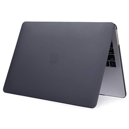 Se7enline for MacBook Pro 13 inch Case M2/M1 2026-2020 A2338,Black | Hard Shell Laptop Case Washable Keyboard Cover Skin Anti-Scratch Anti-Drop Heat Dissipation Full Port Access Slim Lightweight - color: Black