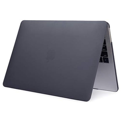 Se7enline for MacBook Pro 13 inch Case M2/M1 2026-2020 A2338,Black | Hard Shell Laptop Case Washable Keyboard Cover Skin Anti-Scratch Anti-Drop Heat Dissipation Full Port Access Slim Lightweight - color: Black