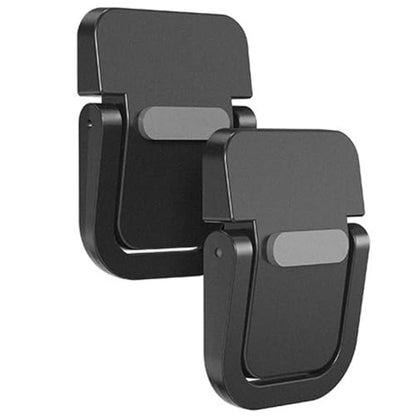 2 Pcs Laptops Stand, Portable Computer Keyboards Stand, Black | Self-Adhesive, Invisible Laptops Feet, Foldable, For 10-15.6" Laptops
