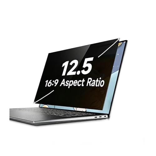 14 Inch 16:9 Laptop Privacy Screen Filter - Privacy Shield and Anti-Glare Protector for 16:9 Widescreen Monitor Blue Light Filtering, Eye Protection(12.5inch/27.7x15.7 cm) - size: 12.5inch/27.7x15.7 cm