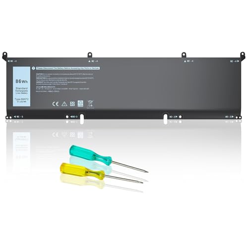 69KF2 Battery Compatible with Dell XPS 15 9500 9510 9520 G15 5515 5521 5520 5510 5511 Precision 5570 5550 5560 M15 M17 R3 R4,In-spiron 7510 7610 7620 70N2F 070N2F M59JH P45E p100f P87F P91F 8FCTC - color: 69KF2