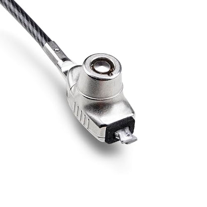 StarTech Slim Lock, 5ft (1.5m) Locking Cable, TAA | Noble Wedge Slot Compatible, Desk Anti-Theft Security For Laptop/Notebook, SNBLK-LAPTOP-LOCK - size: Nobel Wedge, style: Resettable Combination