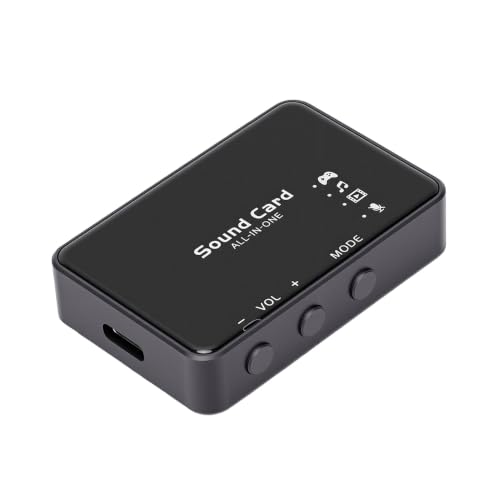 7.1 USB / 3.5mm Surround Sound Card, 192kHz / 32bit DAC | External PC Gaming Sound Adapter, Aluminum Alloy HiFi Audio Dongle for FPS, Laptop & Desktop