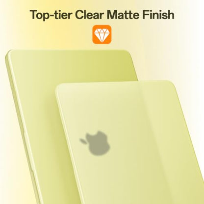 Case Compatible with MacBook Neo 13 inch 2026 (Model A3404), Scratch Resistant Protective Hard Shell Cover, Matte Citrus - color: Matte Citrus