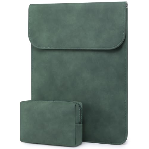 HYZUO 13 Inch Laptop Sleeve PC Case for MacBook Pro 13 M2 M1 2026-2016, 13" MacBook Neo 2026 A3404, MacBook Air 13 M5 A3449 M4 M3 M2 M1 2026-2018, 13" iPad Pro/Air, Surface Pro, XPS 13, Midnight Green - color: Midnight Green, size: 13 Inch