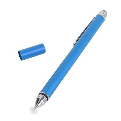Dioche Capacitive Stylus Pen 2 in 1 Stylus Pen - High Sensitivity Double End Capacitive with Two Tips for Touch Screen & Digital Calendar - Dark Blue (Blue) - color: Blue