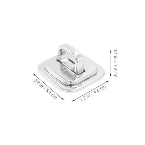 Laptop Security Anchor Plate Universal Compatibility 4PCS Set for Laptops and Tablets Easy Installation for Office Use