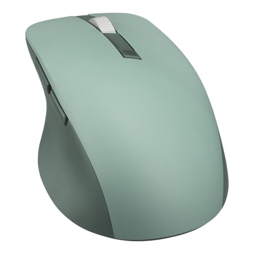 ASUS Wireless SmartO Mouse Silent Plus – Dual Mode (BT/2.4GHz), up to 3 Devices, Ergonomic, 4200 DPI, AA Battery Lasts up to 1 Year, Quiet Switches, Portable, for Productivity/Gaming - Green Tea Latte - color: Green Tea Latte