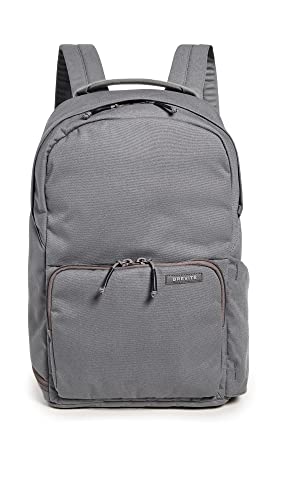 BREVITE Men's The Backpack, Charcoal Grey, One Size - color: Charcoal Grey