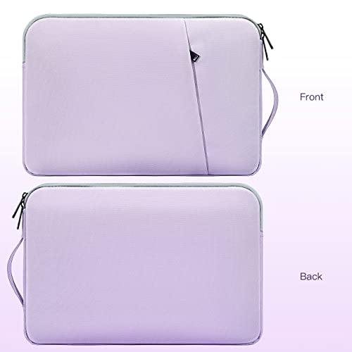 17 inch Laptop Case Sleeve, Padded Protective Shockproof Water-Resistant Laptop Cover with Handle for HP Envy 17 / Pavilion 17, Dell Lenovo Asus Acer MSI 17.3-in Computer Carrying Bag -Purple - color: Purple, size: 17-17.3 inch