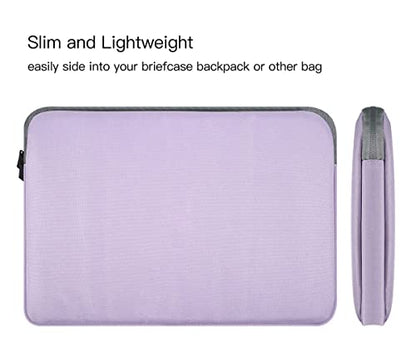 16 Inch Laptop Sleeve Case for 16 Inch HP Lenovo ASUS Acer Dell/Lenovo Yoga 7i/ HP Pavilion Envy/Acer Swift/ASUS Vivobook/Dell Computer Bag, Purple - color: Purple, size: 15.6 Inch