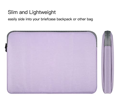 14 inch Laptop Sleeve Case for Lenovo IdeaPad 14/ HP Chromebook 14/ Stream 14/ Dell Inspiron/Acer Spin/ASUS ZenBook 14 Computer Bag, Purple - color: Purple, size: 14 Inch