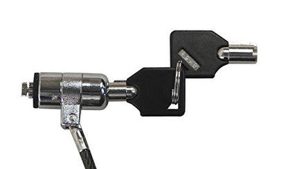 Sendt 10 Foot Black Notebook/Laptop Keyed Lock Security Cable Extra Long!