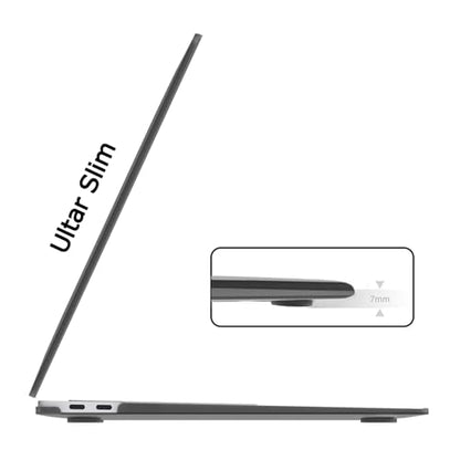 B BELK for MacBook Air 13 inch Case 2021-2018 M1 A2337 A2179 A1932, Black | Matte Plastic Laptop Hard Shell for MacBook Air 13.3 inch Case Touch ID with Keyboard Cover & Screen Protector - color: Space Black