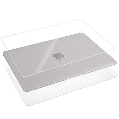 MOSISO Compatible with MacBook 12 inch Case A1534,2017-2015, Crystal Clear | Protective Scratch-Resistant Plastic Hard Shell Case & Keyboard Cover Skin - color: Crystal Clear