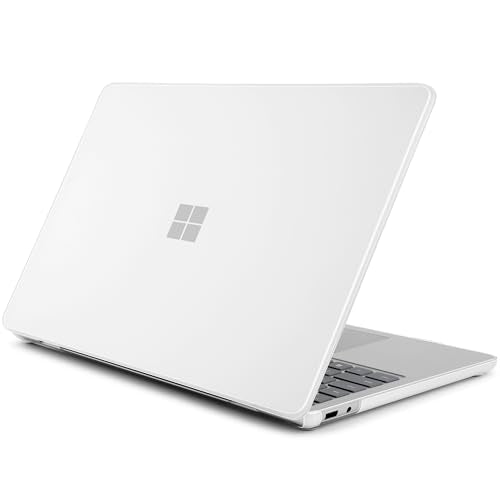 Batianda Case for Microsoft Surface Laptop 13 inch 2025-2026, Matte White | Fits Model 2095, Lightweight Slim Hard Shell with Scratch-Resistant Protection, Easy Installation, Precision Fit - color: Matte white