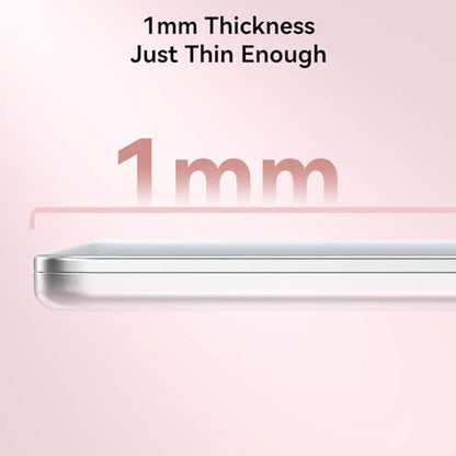 BlueSwan for MacBook Air 13 inch Case, M5 M4 M3 M2 2026-2022 Laptop Cover | 100% Match Official Color, Matte Grippy Texture, Scratch Resistant, Easy to Snap on, Air 13.6 Protective Hard Shell - color: Matte Pink