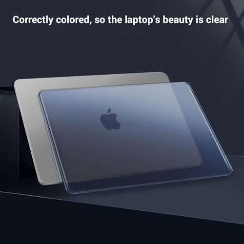 MOSISO Compatible with MacBook Pro 14 inch Case M5 M4 M3 M2 M1 2026-2021 | Ultra-Thin Seamlessly Closes Crack-Resistant Protective Hard Matte Shell&Keyboard Cover, Midnight Blue - color: Midnight Blue