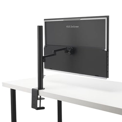 ASUS ZenScreen MB27ACF 27 Inch 1440p 100Hz USB-C Portable Monitor | USB-C PD 70W, C-clamp Arm, Speakers, Partition Hook, Kickstand, IPS, Subwoofer, Carrying Handle ,Display for MacBook and PC - style: ERROR:#N/A