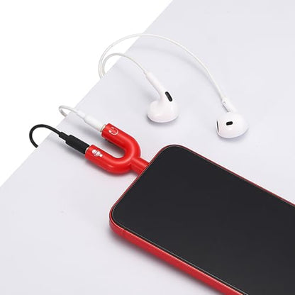 MECCANIXITY 2Pcs Headset Mic Splitter Adapter, 3.5mm Male to Dual Female Y Splitter Microphone and Audio Jack Adapter for PC Laptop Smartphone, White - color: White