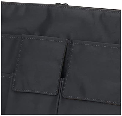 LIHITLAB Laptop Sleeve with Storage Pockets (Bag-in-Bag), 10 x 13.8 Inches, Black (A7554-24) - color: Black, size: 10 in x 13.8 in