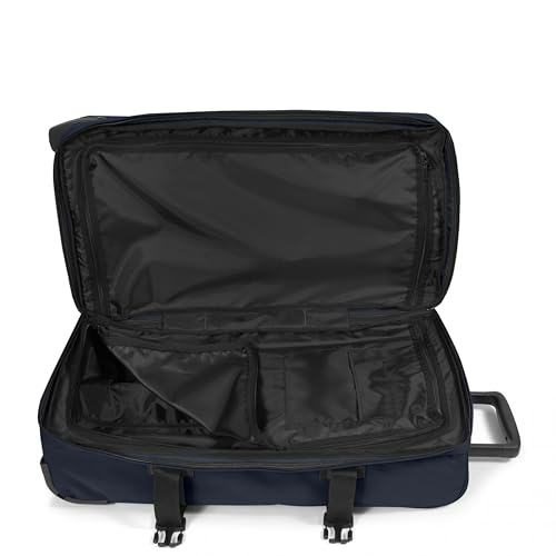 EASTPAK Tranverz M – 78L Medium Soft Sided Checked Luggage, Dual Compartments, TSA Lock, Compression Straps & Smooth Inline Wheels, Ultra Marine - color: Ultra Marine, size: 78 Liter Checked Bag