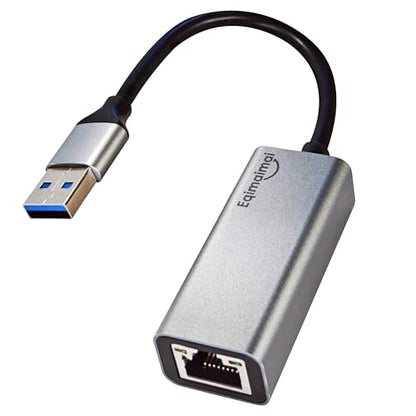 USB A to ethernet Adapter，USB 3.0 Gigabit to ethernet Adapter Compatibility 100/1000MBPS,Compatible with Windows, Mac OS, Linux, PC, Laptops, and More - style: USBA TO RJ45