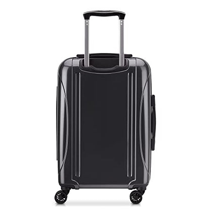 DELSEY PARIS Helium Aero Hardside Expandable Luggage with Spinner Wheels, Titanium, 2-Piece Set (21/28) - color: Titanium, size: 2-Piece Set (21/28)