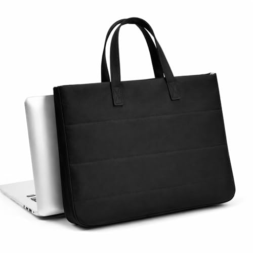 14 Inch Laptop Bag, Water-Repellent Fabric, Compatible with MacBook Pro 14 Inch, MacBook Air, Lightweight Laptop Case for Work, Travel, Study, Black - color: Black, size: 13-14inch