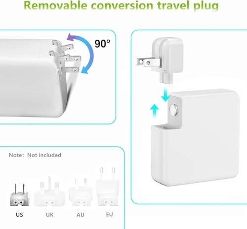 Mac Book Pro Charger 85W L-Tip Power Adapter for 13/15/17" Before Mid 2012 | Mag-netic 1 Charger Laptop Charger Compatible with old Mac Book Pro 6.6FT Cable