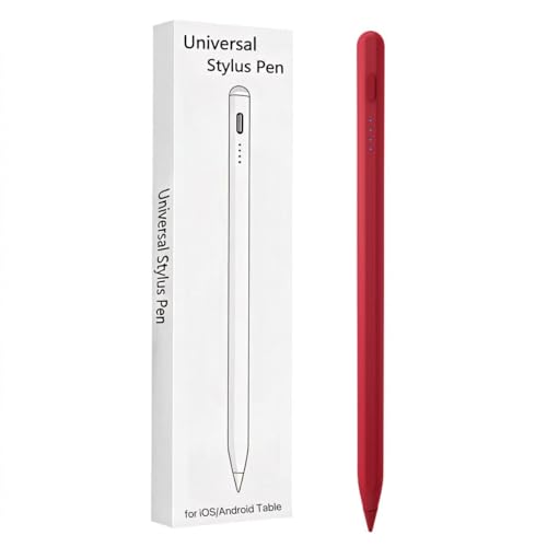 Stylus Pen Android for Samsung Galaxy Tab A11+/A11/A9/A9Plus/A8/A8plus/A7/A7lite Tablet S Pencil Touchscreens Stylists Pen(red) - color: Red