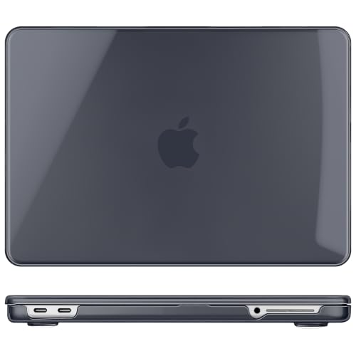 May Chen for MacBook Neo 13 inch Liquid Retina Display ((2026 Release A3404), Slim & Lightweight Protective Case with Screen Protector&Keyboard Cover&Dust Plug, Crystal Black - color: Crystal Black