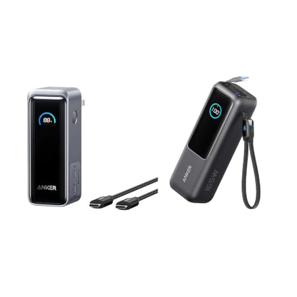 Anker Laptop Power Bank 25,000mAh & Prime Power Bank 9,600mAh (Bundle)