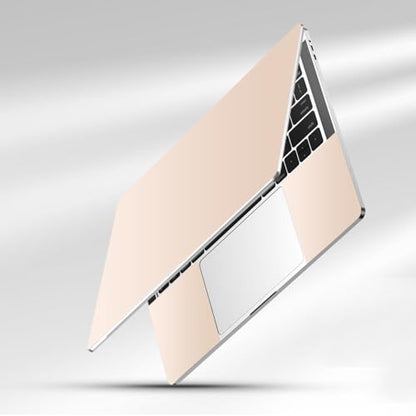 15-15.6 inches Netbook Laptop Skin Sticker Decal Reusable Cover Protector for 11.6 12 13 13.3 14 15 15.4 Notebook Chromebook Easy to Apply and Remove, Scratch-Resistant Waterproof I Gradient Nude - color: Gradient Nude