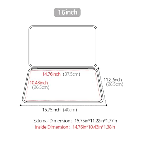 16inch Laptop Hard Case for 16 inch HP OmniBook 5 Laptop16