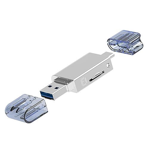 xiwai USB-C Type C/USB 2.0 to NM Nano Memory Card TF Micro SD Card Reader for Huawei Mobile Phone Laptop - style: USB-C to TF+NM