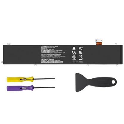 TREE.NB RC30-0248 Laptop Battery Replacement for Razer Blade 15 2018 Advanced RZ09-02386E92 RZ09-02385 RZ09-02386 RZ09-02886 RZ09-02887 RZ09-02888 RZ09-0301 RZ09-0313 Series 4ICP4/55/162 (15.4V 80Wh) - size: 13.62x2.63x0.24inch RC30-0248