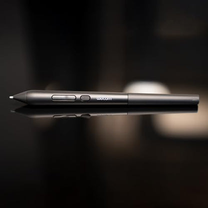 Wacom Art Pen 2, with 360° Rotation, Pressure Sensitivity and Tilt Control | Traditional tool feel w/rotation, pressure and tilt sensitivity for artists creating expressive brush strokes & digital art