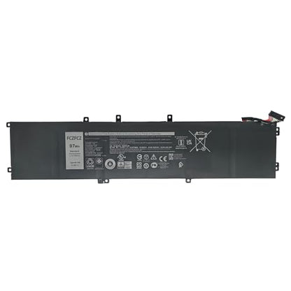 4K1VM Laptop Battery 97Wh Replacement for Dell G7 17 7700 / XPS 15 7590 9550 9560 9570 / Precision 5510 5520 5530 5540 Series V0GMT W62W6 0W62W6 9TM7D 09TM7D NYD3W 0NYD3W TJDRR 0XYCW0 11.4V - size: 12.0*3.0*0.8 inch 4K1VM